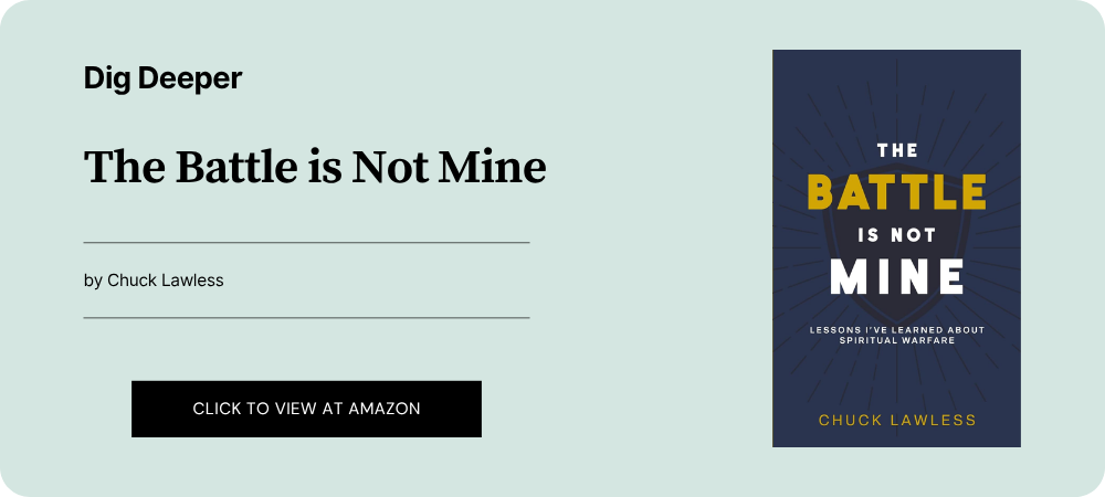 The Battle is Not Mine