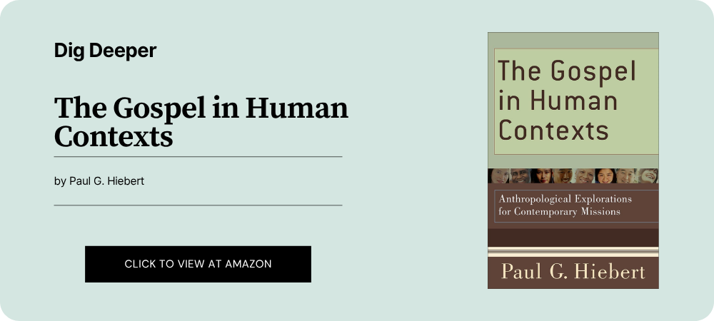 The Gospel in Human Contexts