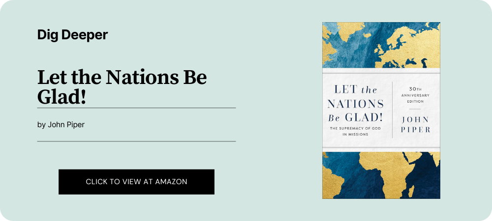 Let the Nations Be Glad